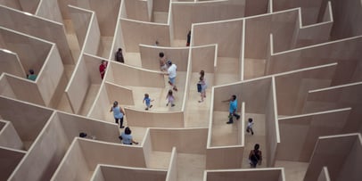 A complex maze